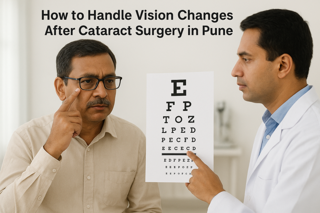 How to Handle Vision Changes After Cataract Surgery in Pune