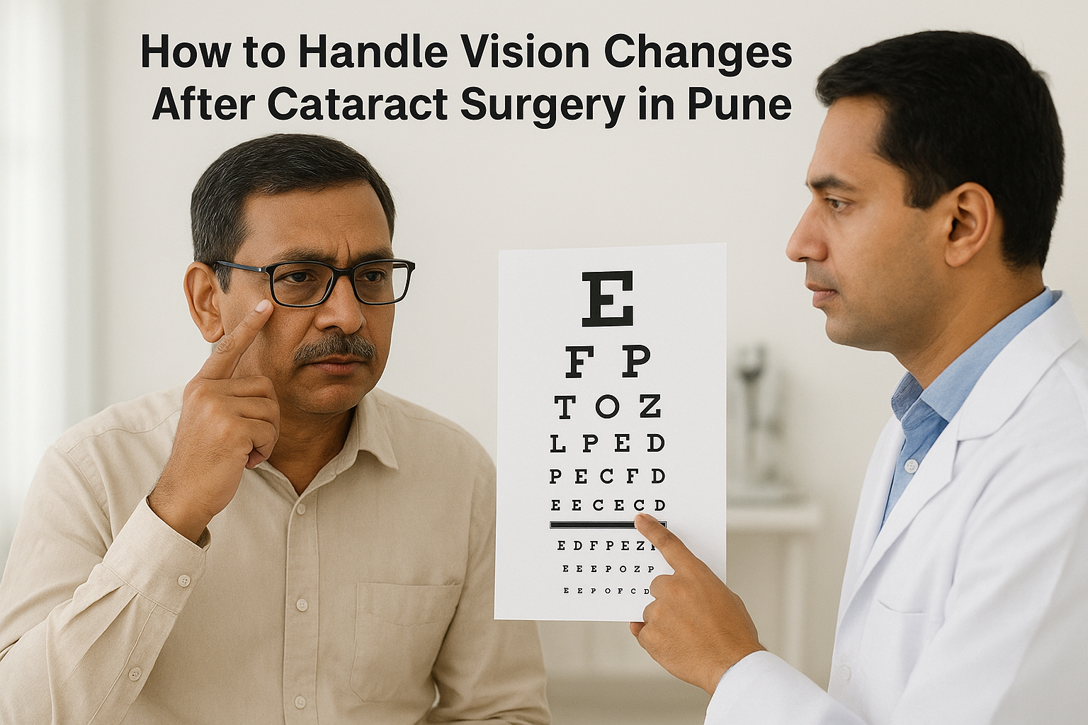 Get expert cataract care from Dr. Ramesh Murthy at the Best Eye Clinic in Pune.