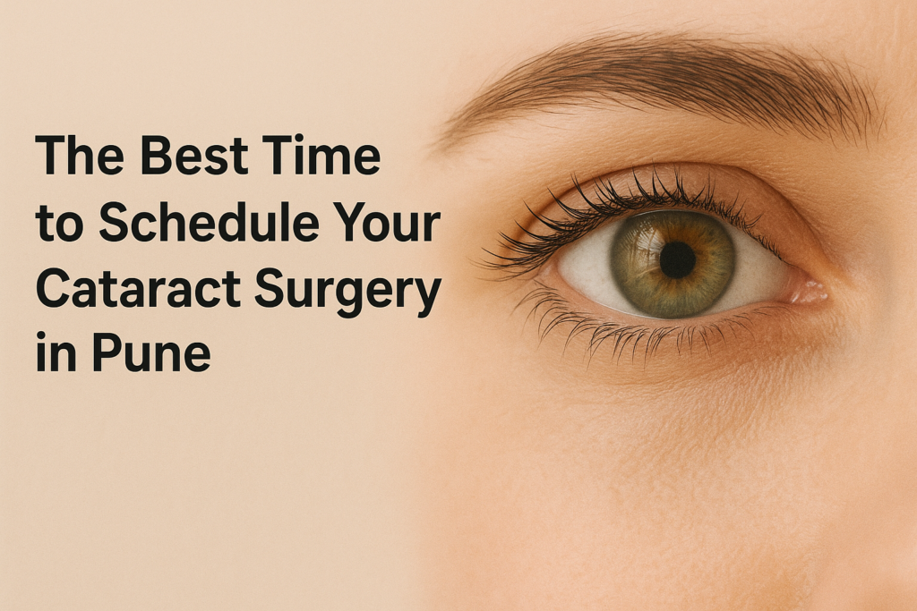 The Best Time to Schedule Your Cataract Surgery in Pune