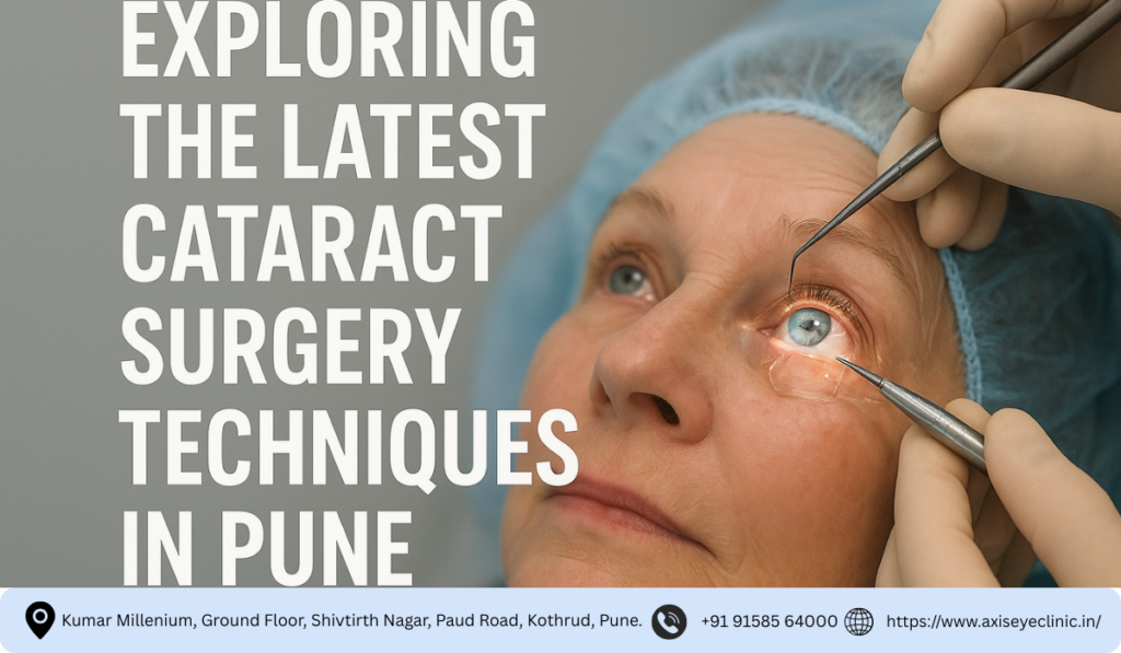 Exploring the Latest Cataract Surgery Techniques in Pune