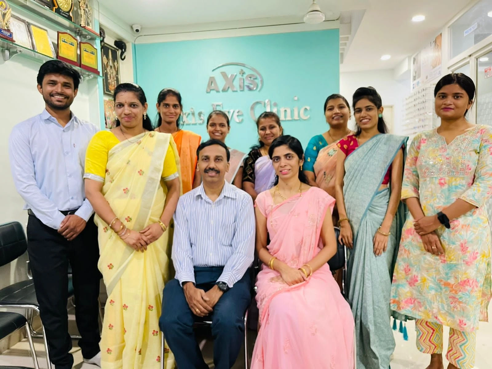 Axis eye clinic team