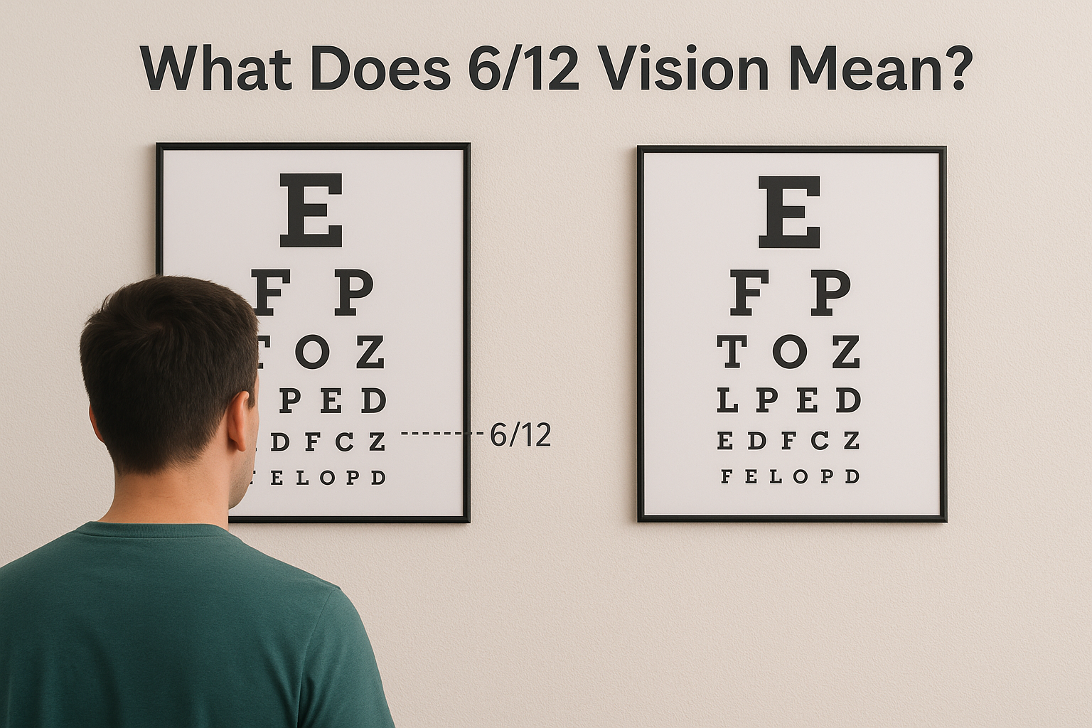 What Does 6/12 Vision Mean? Complete Explanation