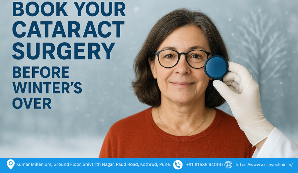 Book Your Cataract Surgery Before Winter’s Over