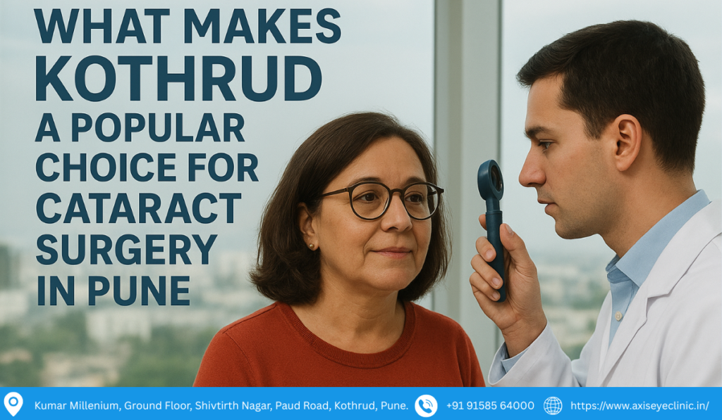 What Makes Kothrud a Popular Choice for Cataract Surgery in Pune