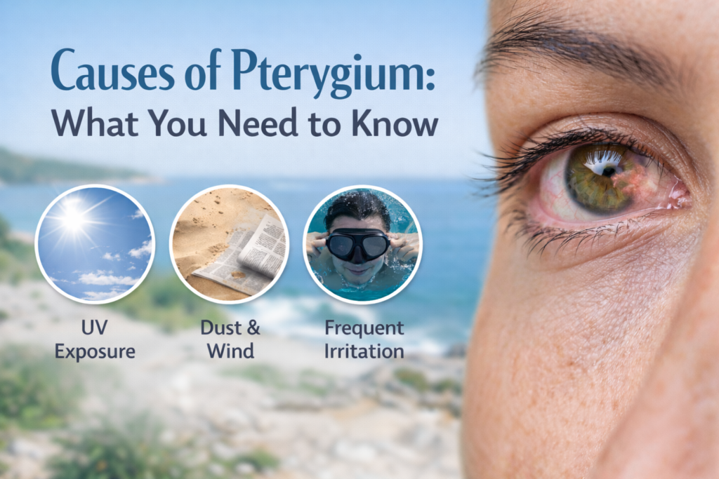 Causes of Pterygium: What You Need to Know