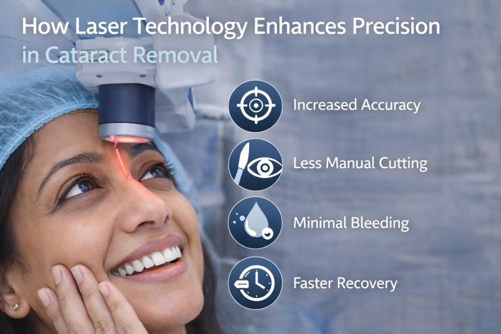 How Laser Technology Enhances Precision in Cataract Removal