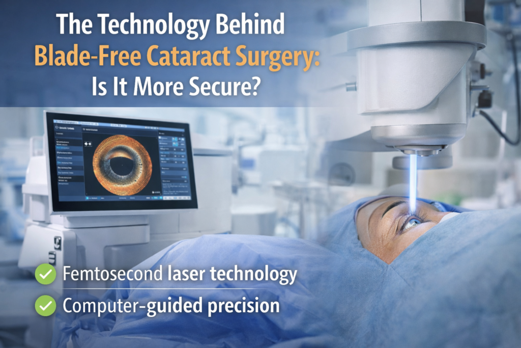 The Technology Behind Blade-Free Cataract Surgery: Is It More Secure