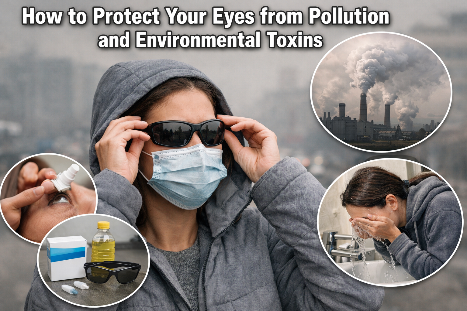 Find ways to protect your eyes from pollution and environmental toxins with expert care by Dr. Ramesh Murthy