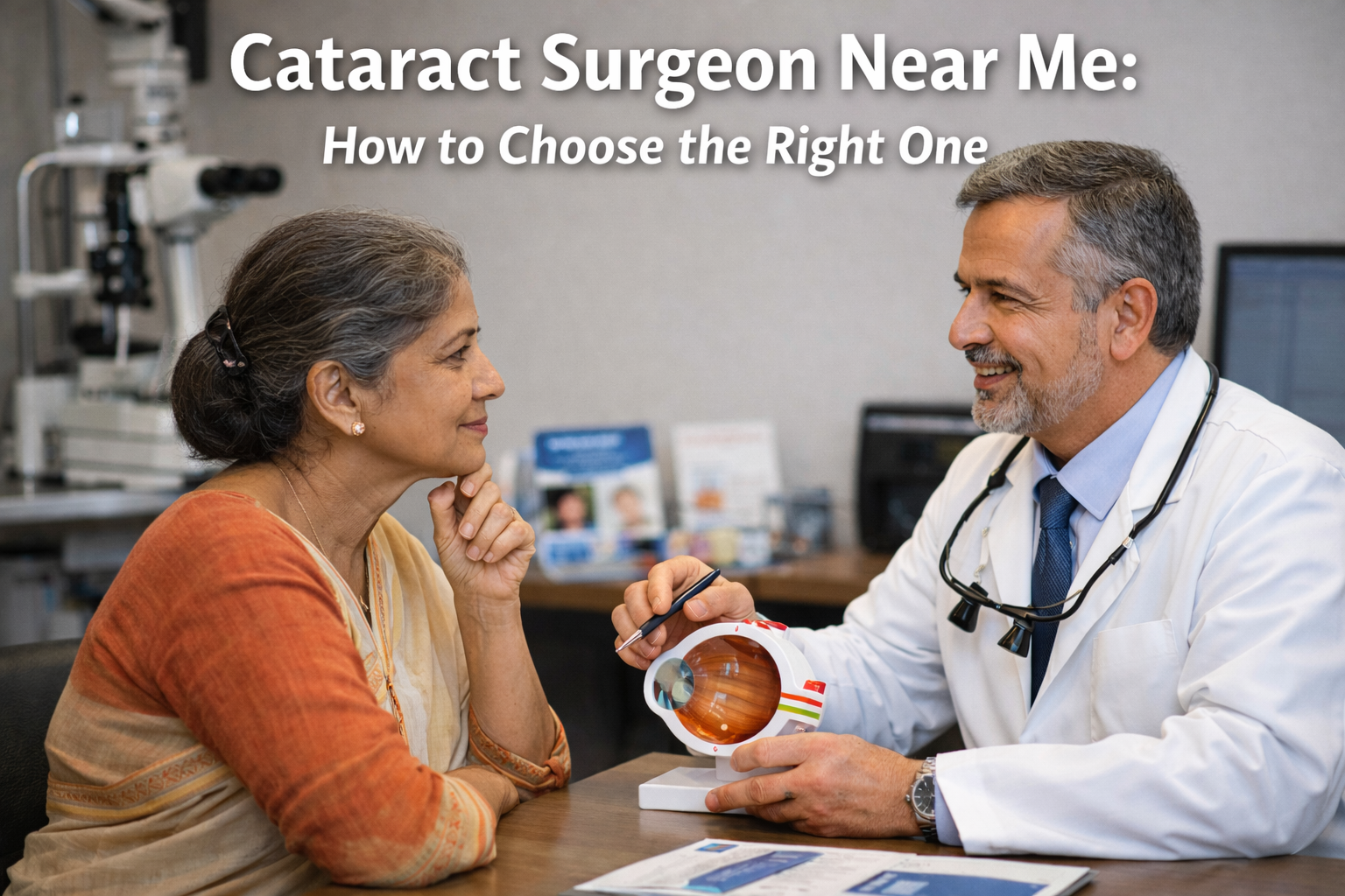 Cataract Surgeon Near Me : How to Choose the Right One