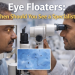 Find expert eye specialist for sudden eye floaters and flashes treatment