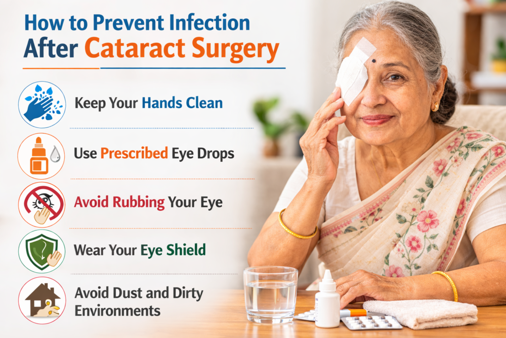 How to Prevent Infection After Cataract Surgery