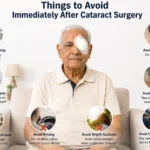 Search safe recovery tips and precautions after cataract surgery for better healing.