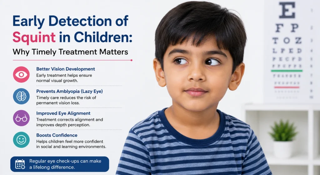 Early Detection of Squint in Children: Why Timely Treatment Matters